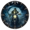 Hell Rider Wall Clock