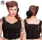 Hell Bunny ( Spin Doctor ) Lars Top (plus size)