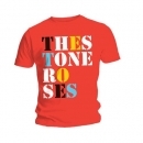 Stone Roses Font Logo Mens Red T Shirt