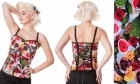 Hell Bunny Cancun Corset Top